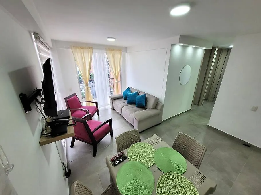 Апартаменты Cali Piso 6-04 Sector Sur Valle Del Lili Apartamento Confortable Колумбия